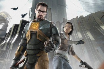 Наклейка на ноутбук Half life